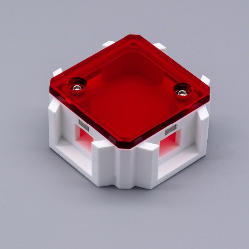 Red Lid - 4 Way Connector